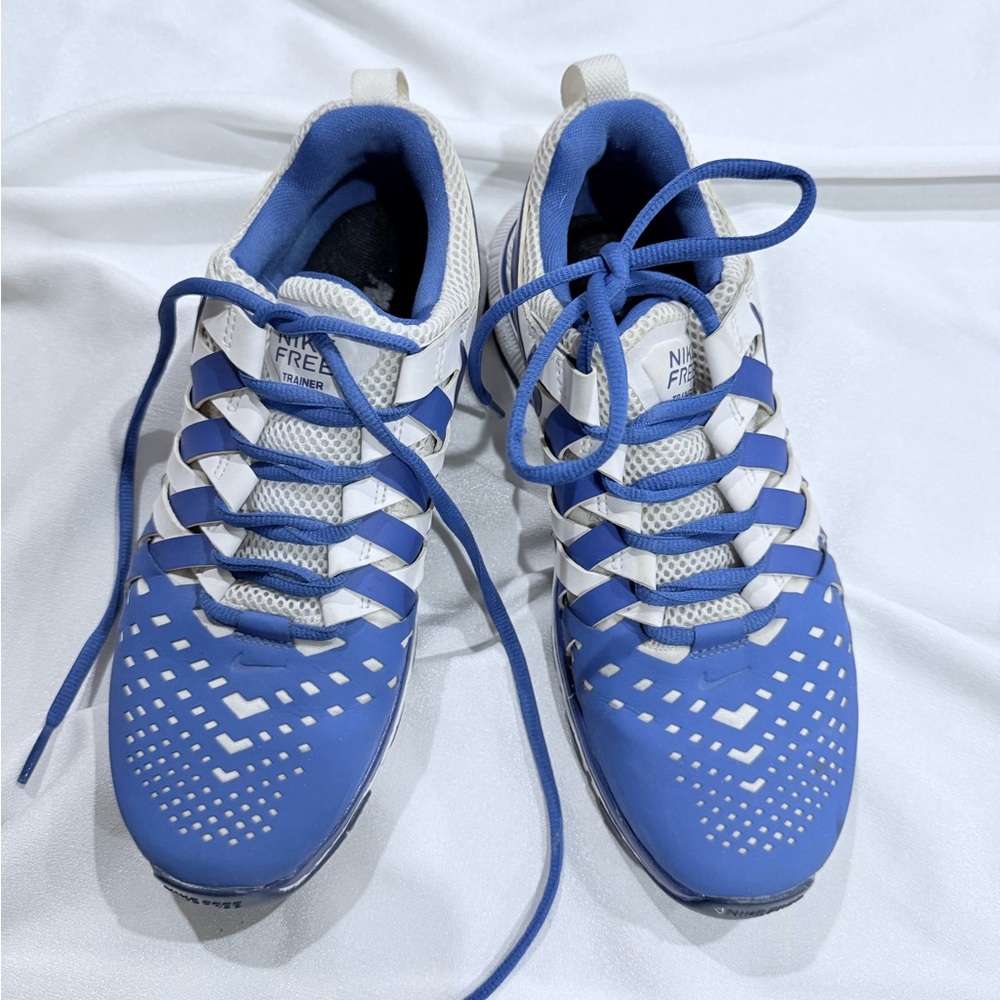 Nike Blue and White Athletic Shoes